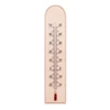 Zimmerthermometer, Holz 230/50mm  - 1 ['internes Thermometer', ' welche Temperatur']
