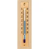 Zimmerthermometer mit goldfarbener Skala (-10°C bis +50°C) 12cm, mix - 2 ['Innenthermometer', ' Raumthermometer', ' Heimthermometer', ' Thermometer', ' Raumthermometer aus Holz', ' Thermometer mit lesbarer Skala', ' Thermometer zum Aufhängen', ' traditionelles Thermometer']