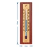 Zimmerthermometer mit goldfarbener Skala (-10°C bis +50°C) 12cm, mix - 4 ['Innenthermometer', ' Raumthermometer', ' Heimthermometer', ' Thermometer', ' Raumthermometer aus Holz', ' Thermometer mit lesbarer Skala', ' Thermometer zum Aufhängen', ' traditionelles Thermometer']