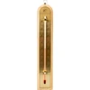 Zimmerthermometer mit goldfarbener Skala (-10°C bis +60°C) 28cm mix  - 1 ['Innenthermometer', ' Raumthermometer', ' Heimthermometer', ' Thermometer', ' Raumthermometer aus Holz', ' Thermometer mit lesbarer Skala', ' Thermometer mit goldfarbener Skala', ' Thermometer zum Aufhängen']