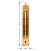 Zimmerthermometer mit goldfarbener Skala (-10°C bis +60°C) 28cm mix - 5 ['Innenthermometer', ' Raumthermometer', ' Heimthermometer', ' Thermometer', ' Raumthermometer aus Holz', ' Thermometer mit lesbarer Skala', ' Thermometer mit goldfarbener Skala', ' Thermometer zum Aufhängen']