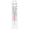 Zimmerthermometer weiß (-40°C bis +50°C) 40cm  - 1 ['Rundthermometer', ' Außenthermometer', ' Innenthermometer', ' Raumthermometer', ' welche Temperatur']