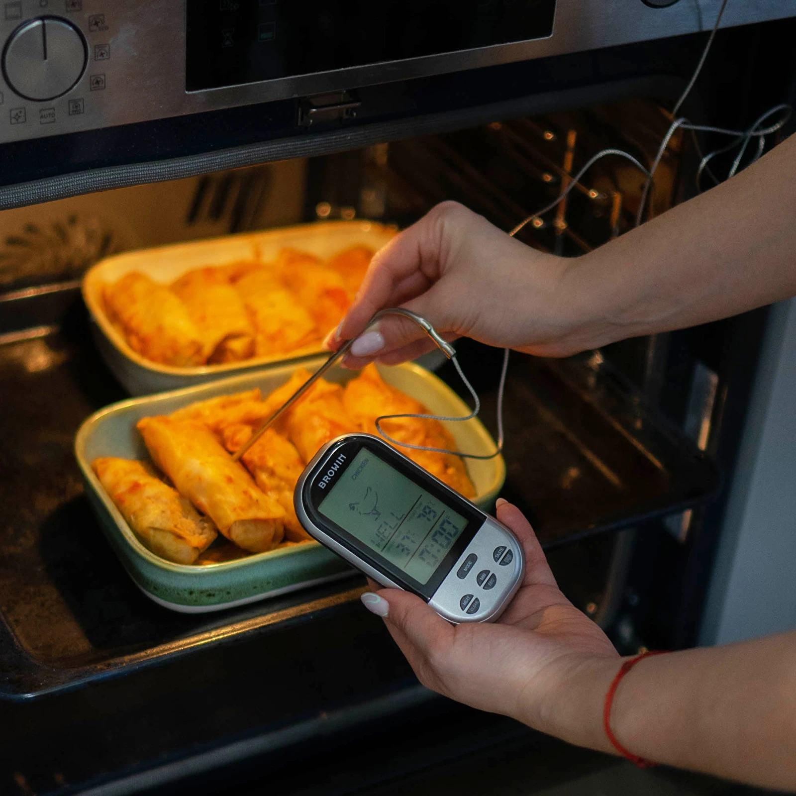 Digitales Lebensmittelthermometer (0°C bis 250°C) (küchenthermometer) -  symbol:185909