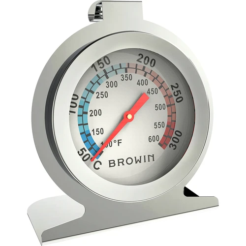  Ofenthermometer, 0~400 ℃ Backofen Thermometer Edelstahl Backofen  Thermometer Multifunktions Küchen Lebensmittel Temperaturanzeige zum Backen  BBQ & Kochen