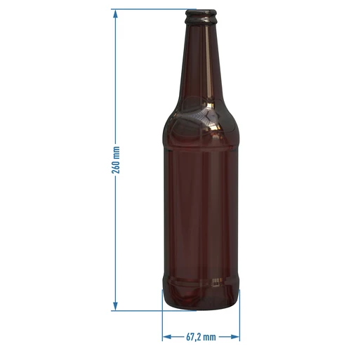 Bierflasche 500 ml - Karton von 12 St. - 2 ['Bierflaschen', ' Verschlußflasche', ' Apfelweinflasche', ' 0', '5 L Flasche', ' 500 ml Flasche', ' Braunglasflaschen', ' Bierflasche']