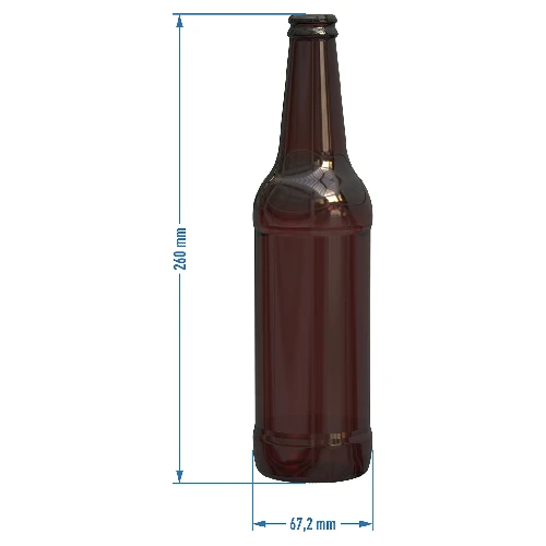 Bierflasche 500 ml - Multipack mit je 8 Stck. - 4 ['für Bier', ' Flaschenverschluss', ' für Apfelwein', ' für alkoholfreie Getränke']