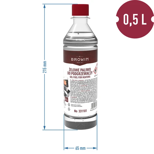 Brenngel für Aufwärmer 0,5 L - 2 ['Brennstoff für den Räucherofen', ' Brenngel für den Räucherofen', ' Brenngel für den Miniräucherofen', ' Brenngel für den Balkonräucherofen', ' geruchloses Brenngel']