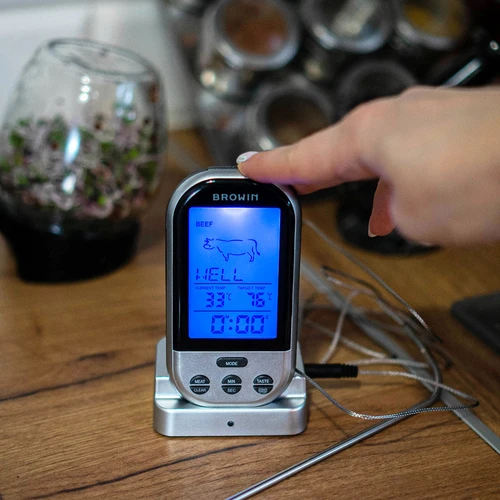 Digitales Lebensmittelthermometer Kabelloses Fleischthermometer