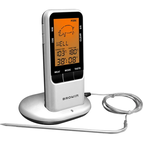 Digitales Lebensmittelthermometer mit Sonde (-20°C bis +300°C