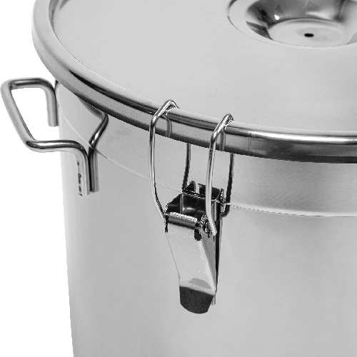 Edelstahl-Fermenter 30 L - 5 ['Behälter mit Deckel', ' Weinbereitung', ' Brauerei', ' Gärgefäß', ' zur Gärung']