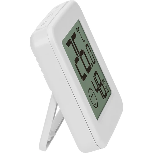 Elektronisches Thermometer mit Komfortanzeige, weiß - 3 ['elektronisches Thermometer', ' Thermometer mit Luftfeuchtigkeitsmesser', ' Raumluftfeuchtigkeitsmessung', ' Komfortthermometer', ' Thermometer mit Komfortanzeige', ' Multifunktionsthermometer', ' Innenthermometer', ' Raumthermometer', ' Funk-Thermometer', ' elektronisches Kühlschrankthermometer', ' Wetterstation', ' Wetterstation', ' Standthermometer', ' Magnetthermometer', ' Magnetthermometer', ' modernes Thermometer', ' Batteriethermometer', ' zum Verschenken']