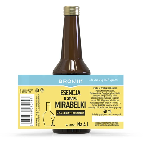 Essenz mit Mirabellengeschmack, 40 ml - 4 ['Geschmacksessenz', ' Mirabellenessenz', ' Essenz aus Mirabellen', ' Essenz', ' Essenz für Alkohol', ' Aromen für Alkohol', ' Essenzen für Selbstgebrannten', ' Selbstgebrannter aus Mirabellen', ' Essenzen für Selbstgebrannten', ' Aromen', ' Aroma Essenz Mirabelle']