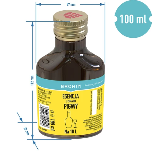 Essenz mit Quittengeschmack 100 ml für 10L - 6 ['Aroma-Essenz', ' Quitten-Essenz', ' Quitten-Aroma-Essenz', ' Essenzen für Alkohol', ' Aromen für Alkohol', ' Essenzen für Mondschein', ' Mondschein-Essenzen', ' Aromen', ' Aroma', ' Quitten-Aroma', ' Aroma-Essenz 100ml', ' Aroma-Essenz für 10L']