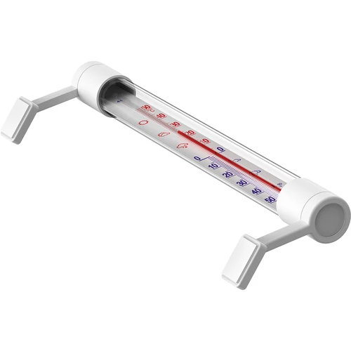 Fensterthermometer zum Aufkleben (-50°C bis +50°C) 22cm - 4 ['rundes Thermometer', ' welche Temperatur']