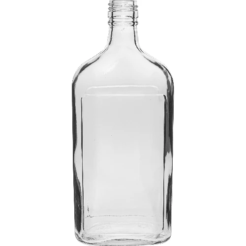 Flachmann-Flasche 500 ml mit Schraubverschluss, 6 St. - 3 ['500 ml Flasche', ' Flakon', ' Tinkturflasche', ' Alkoholflasche', ' Halbliterflasche', ' Flaschenset']