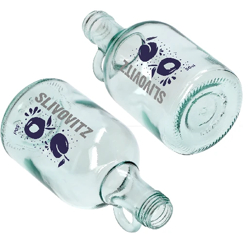 Flasche 0,5 L mit Schraubverschluss, Aufdruck Slivovitz - 4 St. - 6 ['Flasche für hausgemachten Slivovitz', ' Flasche Slivovitz', ' Flasche', ' Glasflasche 500 ml', ' Flasche 0', '5 L', ' Flaschen mit Aufdruck', ' Flasche mit Aufdruck', ' Flasche mit Korken', ' Flasche mit Aufdruck und Korken', ' Flaschen mit Korken']