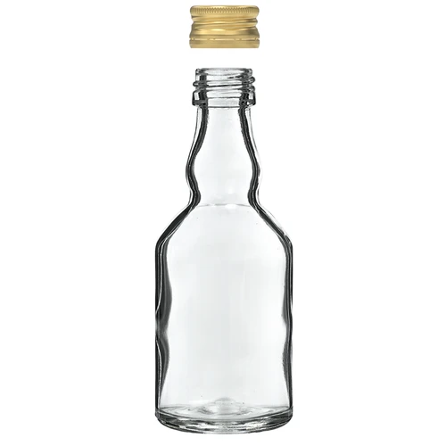 Flasche 50 ml mit Schraubverschluss - 10 St. - 4 ['Glasflasche 50 ml', ' Fläschchen 50 ml', ' kleine Flaschen', ' kleines Fläschchen', ' kleine Fläschchen 50 ml', ' dekoratives Glas', ' kleine Flasche mit Schraubverschluss', ' Fläschchen mit Schraubverschluss']