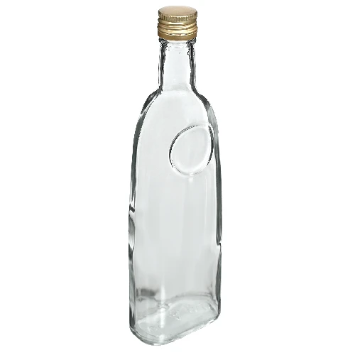 Flasche Altstadt 500 ml mit Schraubverschluss, 6 St. - 3 ['Likörflasche', ' Wodkaflasche', ' dekorative Flasche']