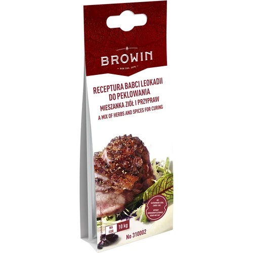 Für Pökeln. Milde Gewürz-Kräutermischung, 35 g - 3 ['Mischung von Kräutern und Gewürzen', ' Kräuter und Gewürze', ' Gewürz für Fleisch', ' Kräuter für Fleisch', ' für Schweinefleisch', ' für Rindfleisch', ' für Kalbfleisch', ' für Geflügel', ' fürs Pökeln']