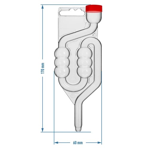 Gärröhrchen mit 6 Kammern - 3 ['Gärröhrchen', ' Gärröhrchen aus Glas', ' Gärung', ' Gärröhrchen wie viel Wasser', ' wie viel Wasser ins Gärröhrchen', ' leises Gärröhrchen', ' wie mache ich ein Gärröhrchen', ' Gärröhrchen Castorama', ' Pfropfen mit Gärröhrchen', ' Gärröhrchen für Wein', ' Gärröhrchen wo kaufen', ' warum geht das Wasser im Gärröhrchen zurück', ' Cuvée', ' Sicherung des Cuvées', ' hausgemachter Wein']