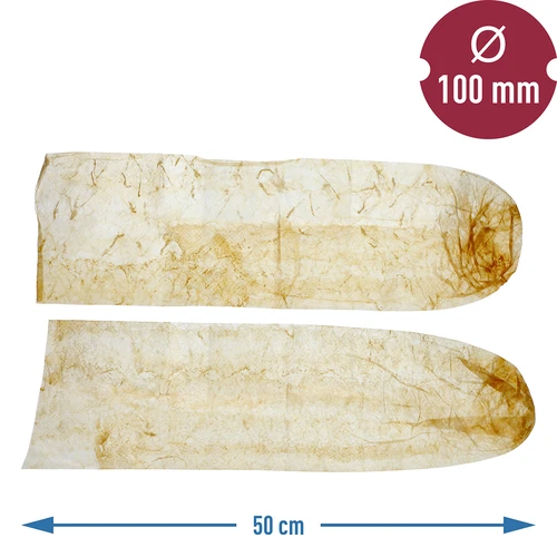 Getrocknete Schweinedärme Kaliber 100 mm, 50 cm - 2 St. - 5 ['Naturdärme', ' Schweinedärme', ' getrocknete Därme', ' Wursthüllen', ' Hüllen für Wurst', ' Därme für Würste', ' für geräucherte Wurst', ' für Brühwurst', ' hausgemachte Wurstwaren', ' hausgemachte Wurst', ' für den Schinkenkocher', ' Därme 100 mm']