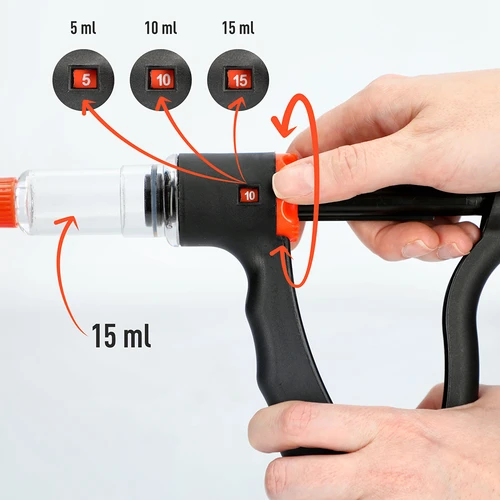 Gewürzspritze halbautomatisch mit Nadelset und Schlauch - 7 ['hausgemachte Würste', ' Wurstherstellung zuhause', ' Herstellung von Aufschnitt und Wurst zuhause', ' Schinken', ' Rollschinken', ' Würste', ' eigener Aufschnitt', ' Fleisch', ' selbstgemachte Erzeugnisse', ' Mittagessen', ' Pökeln von Fleisch', ' Einspritzen', ' Gewürzspritze', ' Nadeln aus rostfreiem Stahl', ' Nadel zum Einspritzen', ' Pökeln', ' Räuchern', ' Zubehör zur Wurstherstellung', ' Fleischspritze', ' Nadeln aus rostfreiem Stahl', ' für Fleisch', ' fürs Pökeln']