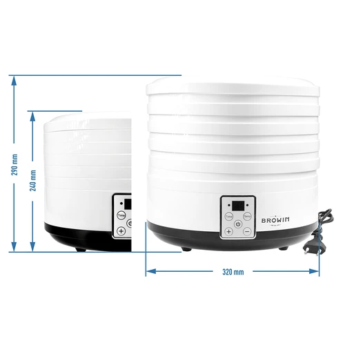 Großes Dörrgerät 500W - 12 ['großes Dörrgerät', ' Dörrgerät für Pilze', ' Trockenobst', ' Trockengemüse', ' Lebensmittellagerung', ' Dörren von Lebensmitteln', ' Dörrgeräte für Lebensmittel', ' Temperaturregelung', ' starke Leistung', ' Dörrgerät 500 W']