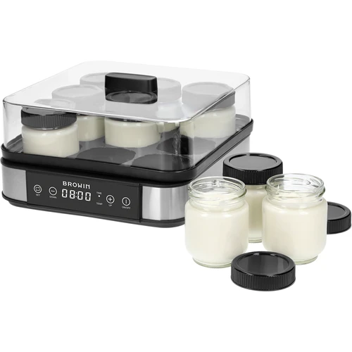 Joghurtbereiter mit Thermostat, 9 Gläser, 1,6 L  - 1 ['Joghurtbereiter', ' Gerät für Joghurt', ' veganer Joghurt', ' wie man Joghurt macht', ' für hausgemachten Joghurt', ' Joghurtbereiter mit Thermostat', ' effizienter Joghurtbereiter', ' als Geschenk', ' gesunde Küche', ' bester Joghurtbereiter', ' hausgemachter Joghurt', ' Ausrüstung für die Joghurtherstellung', ' wie man einfach Joghurt macht', ' hausgemachter Kefir', ' gesunder Joghurt', ' Joghurt in Gläsern', ' empfohlen für Joghurt', ' als Geschenk']