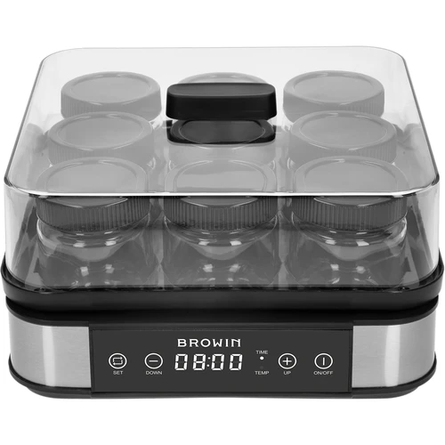 Joghurtbereiter mit Thermostat, 9 Gläser, 1,6 L - 2 ['Joghurtbereiter', ' Gerät für Joghurt', ' veganer Joghurt', ' wie man Joghurt macht', ' für hausgemachten Joghurt', ' Joghurtbereiter mit Thermostat', ' effizienter Joghurtbereiter', ' als Geschenk', ' gesunde Küche', ' bester Joghurtbereiter', ' hausgemachter Joghurt', ' Ausrüstung für die Joghurtherstellung', ' wie man einfach Joghurt macht', ' hausgemachter Kefir', ' gesunder Joghurt', ' Joghurt in Gläsern', ' empfohlen für Joghurt', ' als Geschenk']