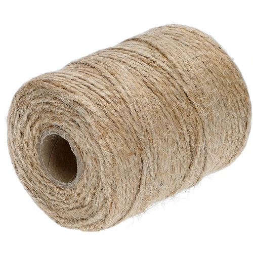 Juteschnur 2 mm / 110 m / 250 g - 2 ['Schnur aus Jute', ' Juteschnur', ' Schnur für Tomaten', ' Schnur für Gurken', ' natürliche Schnur', ' Ökoschnur', ' Schnur für Makramee', ' Bindschnur', ' Schnur zum Basteln']