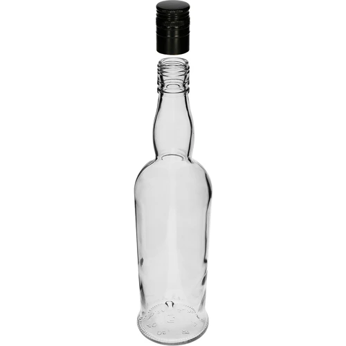 Kapitänsflasche, 700 ml mit Schraubverschluss - 6 St. - 3 ['Whiskeyflasche', ' Glasflasche', ' Flasche für hausgemachten Wein', ' durchsichtige Flasche', ' Flasche mit Schraubverschluss', ' Flasche 700 ml']