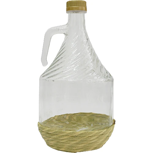 Korbflasche 2 l, Dame mit einem Schraubverschluss  - 1 ['Weinballon', ' Ballon für Wein', ' Weinflasche', ' Flasche für Wein', ' Ballon für Wein 50 l', ' Ballon für Wein 50 l Castorama', ' Wein Ballon', ' Wein Ballon Castorama', ' Weinballon in Bast', ' Weinballon im Bastkorb ']