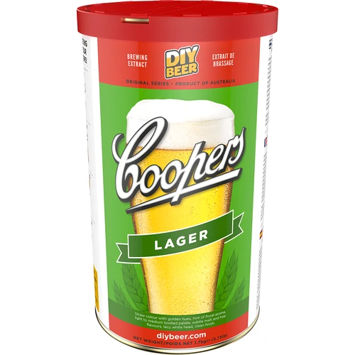 Lagerbier-Set, für 20 L - 3 ['Lagerbier', ' helles Bier', ' selbstgebrautes Bier', ' wie man Bier macht', ' Brauset', ' Brauset Bier', ' Destika-Bier', ' Helles-Bier', ' Coopers-Bier']