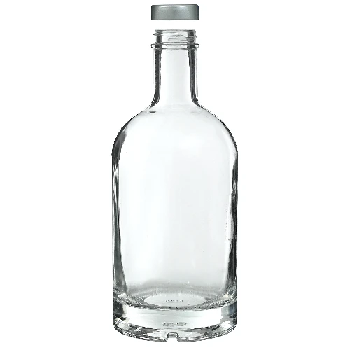 Miss Barku 700 ml Flasche - Schraubverschluss, weiß - 2 ['Alkoholflasche', ' dekorative Alkoholflaschen', ' Glasflasche für Alkohol', ' Flaschen für Selbstgebrannten für die Hochzeitsfeier', ' Flasche für Likör', ' dekorative Flaschen für Likör']