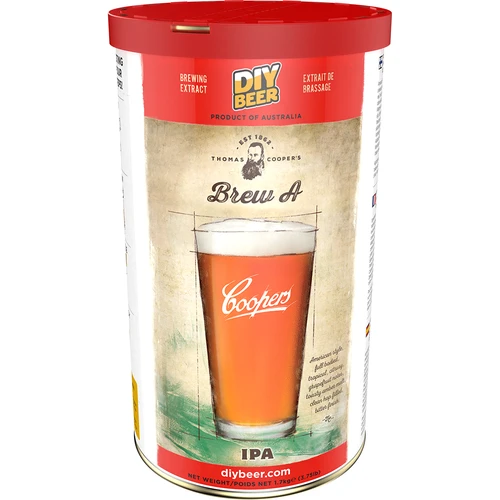 New-England-IPA-Brauset, 20 L - 3 ['IPA-Bier', ' hausgebrautes Bier', ' wie macht man Bier', ' Brauset', ' Brewkit-Bier', ' Vermont IPA', ' Hazy IPA', ' Coopers-Bier']