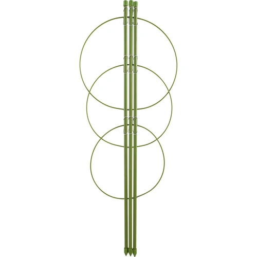 Pflanzenringe, 3 Stck. 0,5m  - 1 ['Pflanzenringe', ' Pflanzenring', ' Stützring für Pflanzen', ' Stützringe für Pflanzen', ' Stützring für Rankenpflanzen', ' Stützringe für Pflanzen Castorama', ' Stützringe für Gartenpflanzen', ' Stützringe für Topfpflanzen']