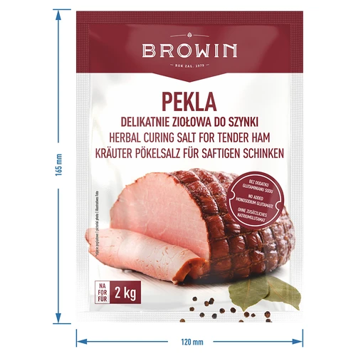 Pökelsalz für Saftigen Schinken, 75 g - 5 ['Pökelmischung', ' Pökeln', ' Pökelmischung für Schinken', ' Pökelmischung für Fleisch', ' Pökelsalz', ' Lake für das Pökeln von Fleisch', ' Lake für das Pökeln von Fleisch Rezept', ' Trockenpökeln', ' Salz zum Pökeln']