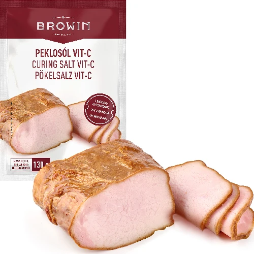 Pökelsalz Vit-C - 130 g - 4 ['Pökelsalz', ' Pekla', ' Salz zum Pökeln', ' Pekla für Fleisch', ' Pökelsalz für Fleisch', ' Haltbarmachen von Fleisch', ' Haltbarmachen von Fleischprodukten', ' zum Pökeln', ' Pökellake', ' Vitamin C', ' Natrium-Ascorbat']