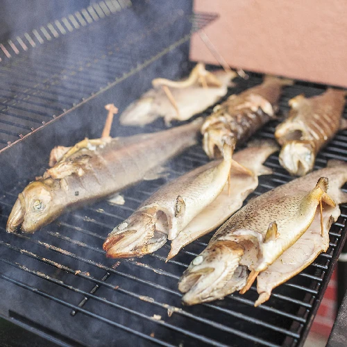 Räucherspäne Fisch, 650 g - 10 ['Späne fürs Räuchern', ' Grillen', ' für den Räucherofen', ' welche Späne', ' Geräucherter Karpfen', ' Dorsch', ' Forelle', ' Lachs', ' Kalträuchern', ' Lachs geräuchert auf']