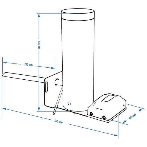 Rauchgenerator dragON Jet 1 Long mit Elektropumpe - 8 ['Rauchgenerator', ' Rauchgenerator für den Räucherofen', ' Räuchern', ' Kalträuchern', ' Warmräuchern', ' Generator von Räucherrauch', ' Raucherzeuger', ' Räucherspäne', ' Rauch', ' Kaltrauch', ' Rauchgenerator mit abnehmbarem Füllrohr', ' Rauchgenerator mit Pumpe', ' Rauchgenerator mit Elektropumpe', ' bester Rauchgenerator', ' universeller Rauchgenerator', ' Rauchgenerator für alle Räucheröfen', ' Rauchgenerator für gemauerte Räucheröfen', ' Rauchgenerator für Räucheröfen mit stärkeren Wänden']