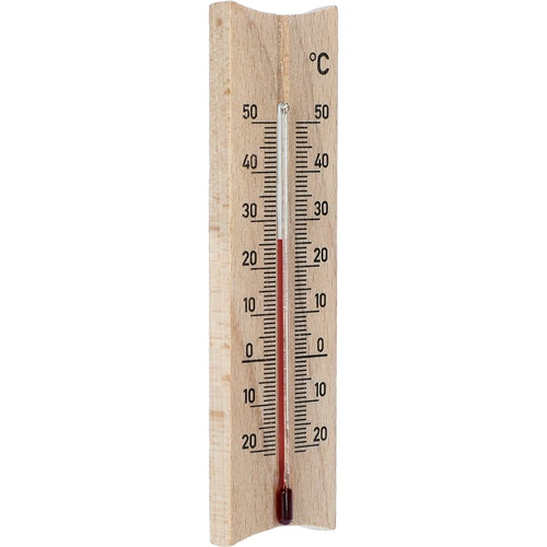 Raumthermometer mit Muster (-20°C bis +50°C) 15cm mix - 3 ['Innenthermometer', ' Raumthermometer', ' Heimthermometer', ' Thermometer', ' Raumthermometer aus Holz', ' Thermometer mit lesbarer Skala', ' Thermometer mit verstärkter Kapillare']