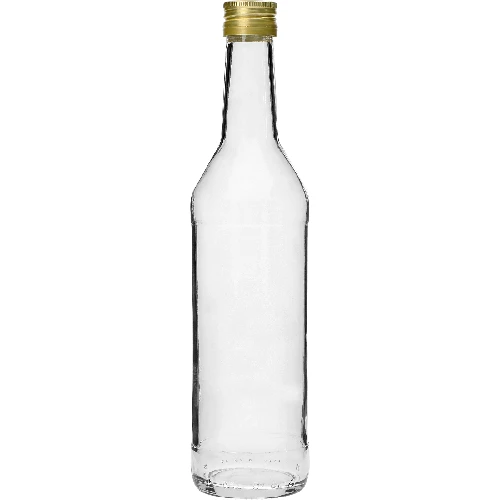 Schlichte Wodkaflasche 500 ml mit Schraubverschluss - 8 Stück - 4 ['Flaschen mit Schraubverschluss', ' Flasche mit Schraubverschluss', ' Monopolwodka-Flasche', ' Monopolwodka-Flaschen', ' Flasche für Wodka', ' Flaschen für Wodka', ' Flasche für Saft', ' Flaschen für Saft', ' Flasche für Likör', ' Flaschen für Likör', ' Flaschen für Spirituosen', ' Flasche für Spirituosen', ' goldene Schraubverschlüsse', ' weiße Flasche', ' verschraubbare Flasche', ' verschraubbare Flaschen']