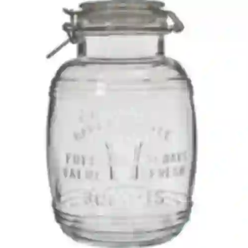 3,0 l Fassglas mit Bügelverschluss "OLD"