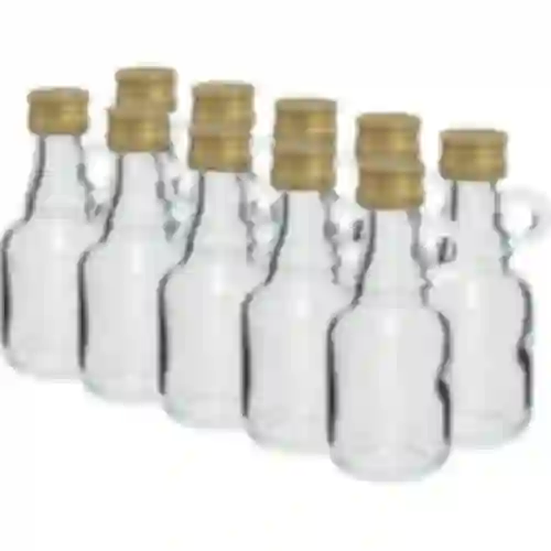 40 ml Gallonenflasche mit Schraubverschluss - 10 Stück