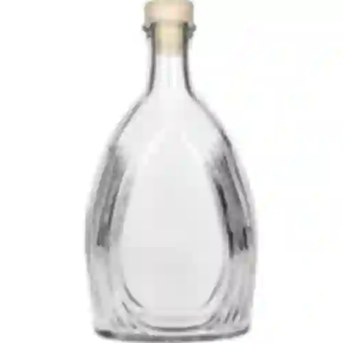 Bankett-Flasche 500 ml, mit Korken