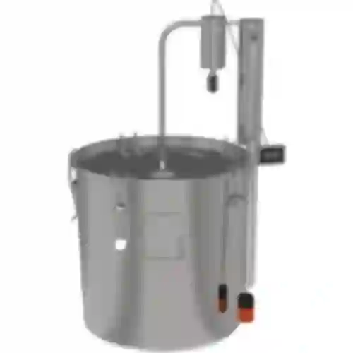 Destillierapparat mit Kühler und Absetzbecken 30 L