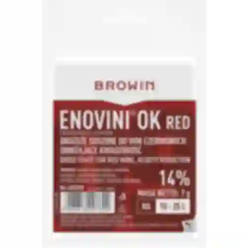 Enovini® OK RED - Weinhefe, die den Säuregehalt senkt, 7 g