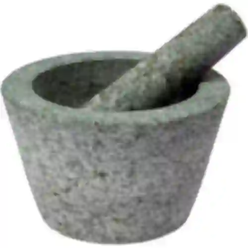 Küchenmörser aus Granit - 13 cm