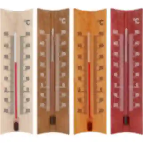 Raumthermometer mit Muster (-20°C bis +50°C) 15cm mix