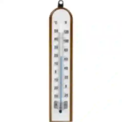 Raumthermometer mit weißer Skala (-30°C bis +50°C) 20cm